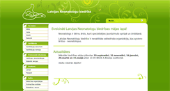 Desktop Screenshot of neonatologi.lv